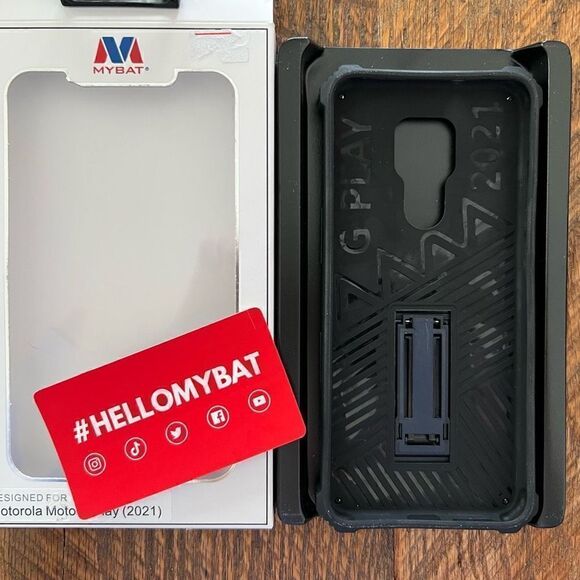MYBAT Sturdy Series Case Moto G Play 2021 *NEW* - Picture 4 of 10